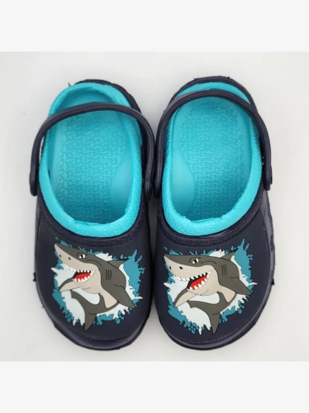 Blue Shark Waterproof Clogs | Kid's 10